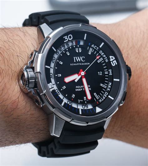 IWC aquatimer depth gauge